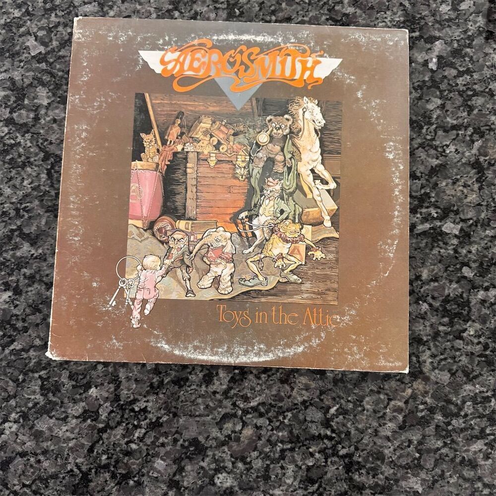 Aerosmith Toys in the Attic Vinyl LP Rock Album Columbia Records 1975